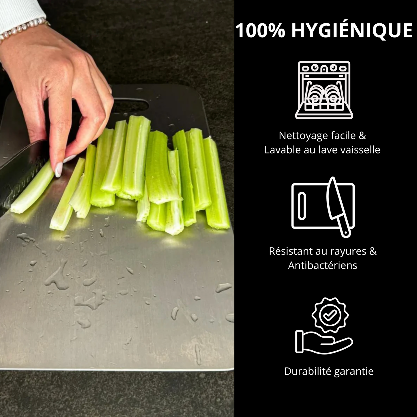 Planche à découper Nexa Titanium