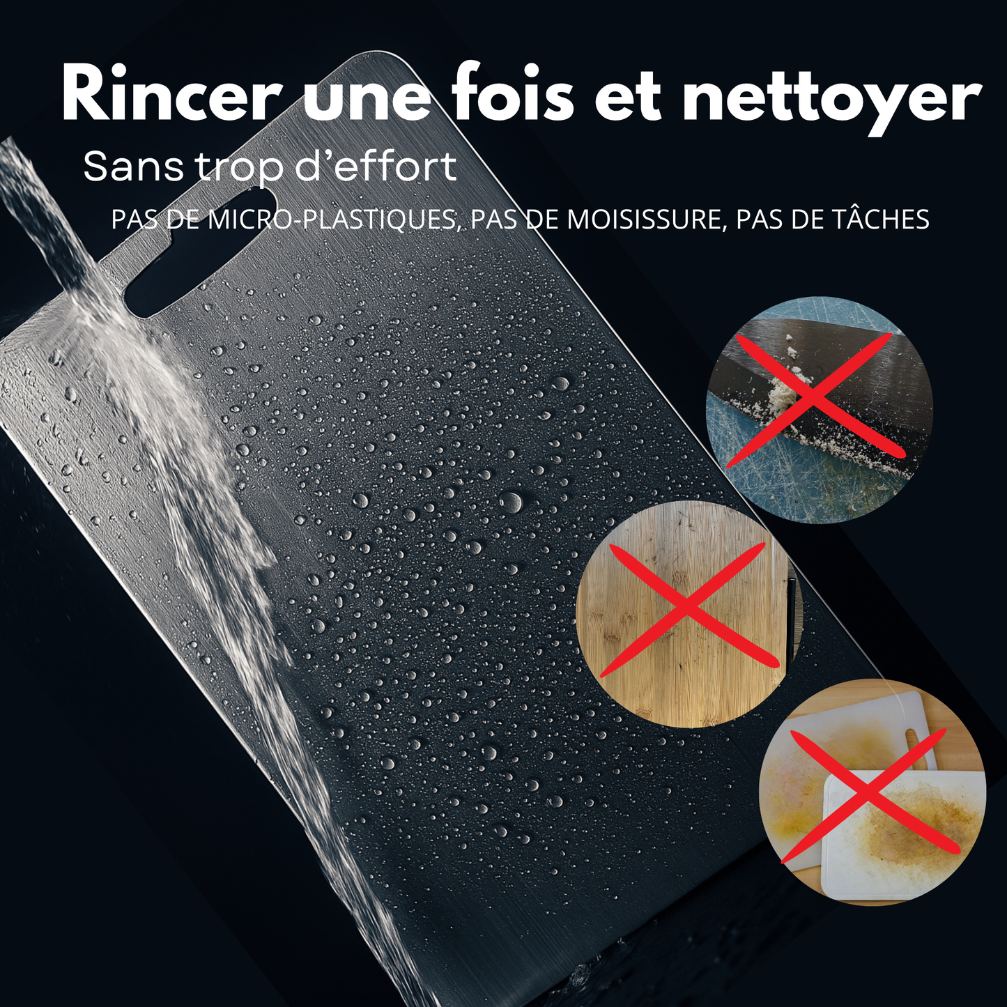 Planche à découper Nexa Titanium