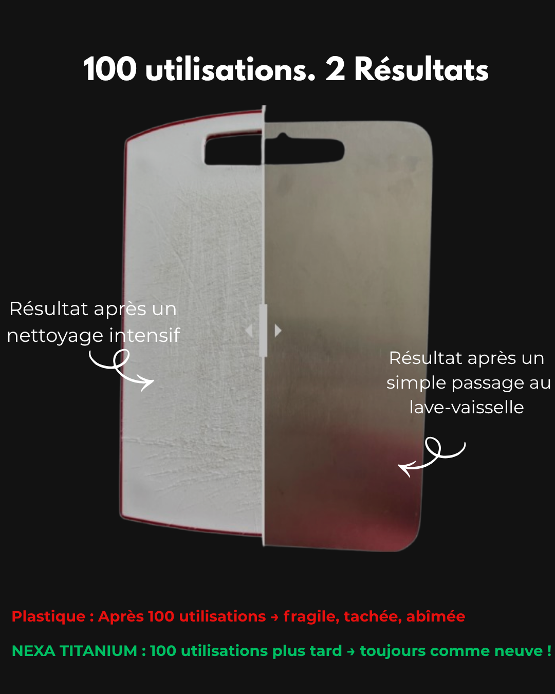 Planche à découper Nexa Titanium