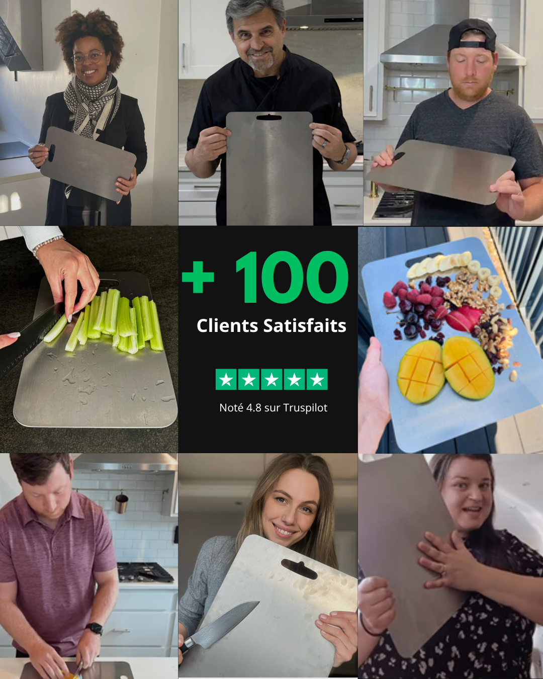 Planche à découper Nexa Titanium